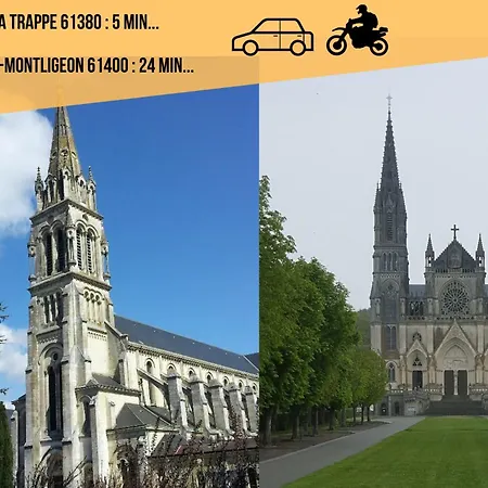 Maison Centre Village La Trappe Proche Mortagne Au Perche - Sanateflo - Nyaraló