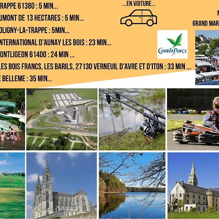 Maison Centre Village La Trappe Proche Mortagne Au Perche - Sanateflo - 別荘